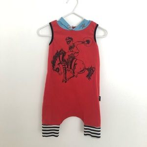 Rags to Raches 6-12 month romper